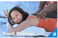 Beach massage pictures